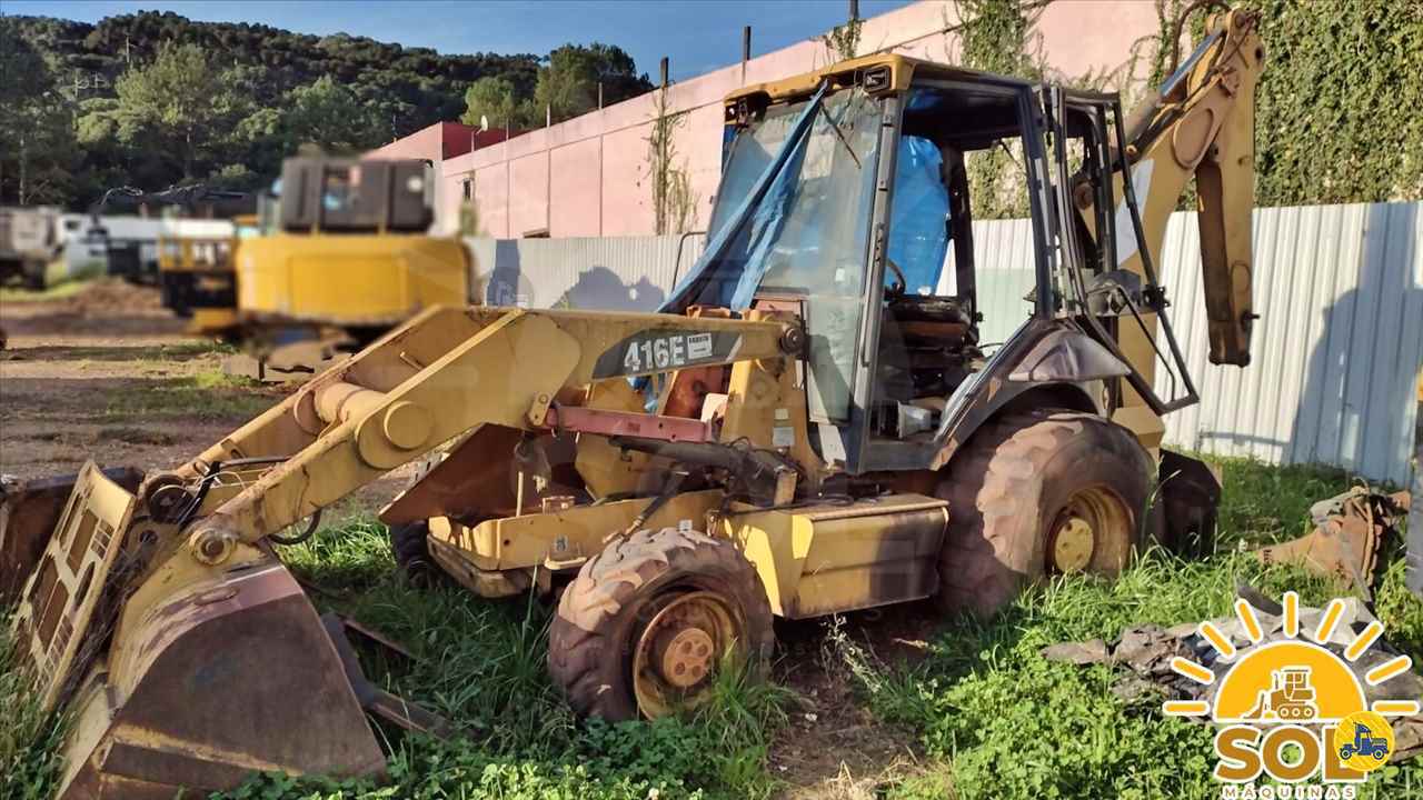 RETRO ESCAVADEIRA CATERPILLAR 416E Tração 4x4 Sol Máquinas FRAIBURGO SANTA CATARINA SC